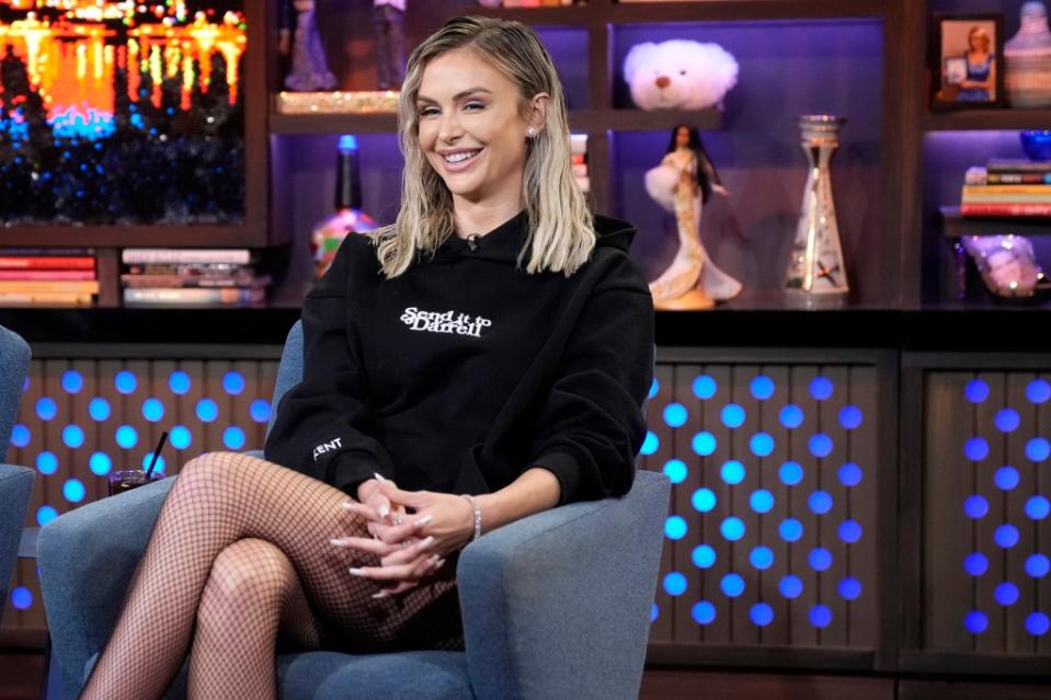 WATCH WHAT HAPPENS LIVE WITH ANDY COHEN — Episode 20097 — Pictured: Lala Kent — (Photo by: Charles Sykes/Bravo via Getty Images)