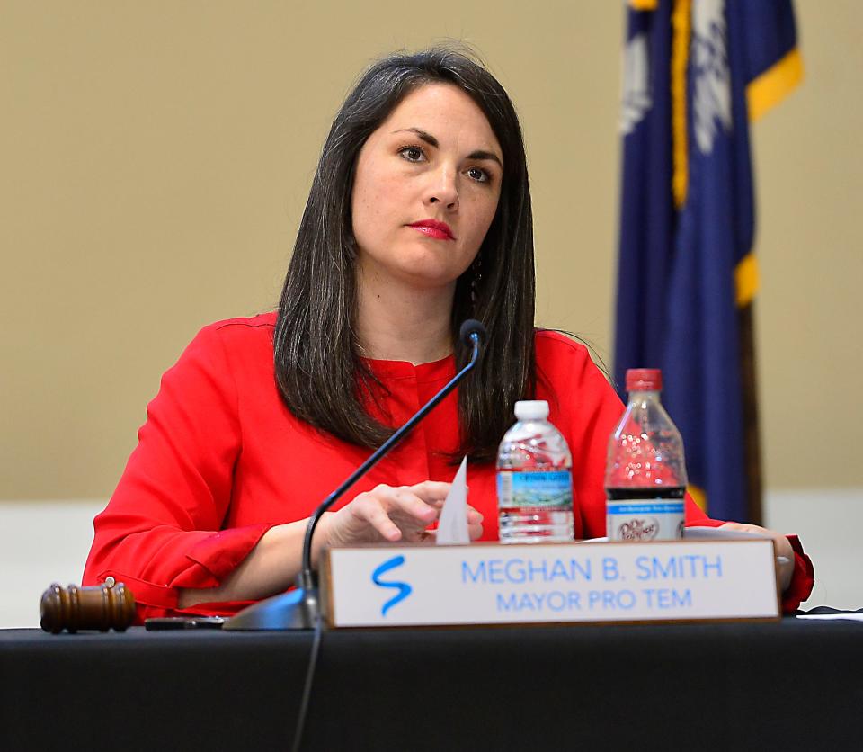 Spartanburg City Councilwoman Meghan Smith is on Democrat  Joe Cunningham's short list of prospective candidates for lieutenant governor.