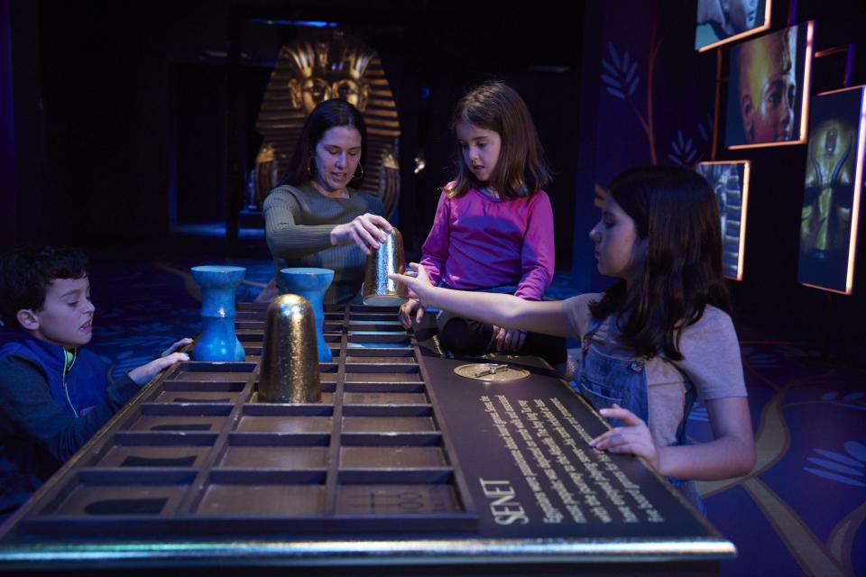 Kids will get to experience Beyond King Tut, hands on.