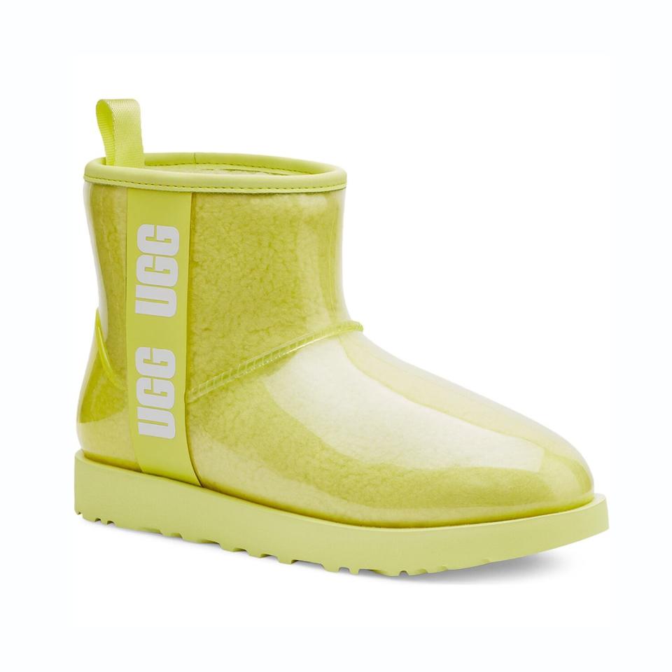 UGG Classic Clear Mini Marble Boot in Pollen