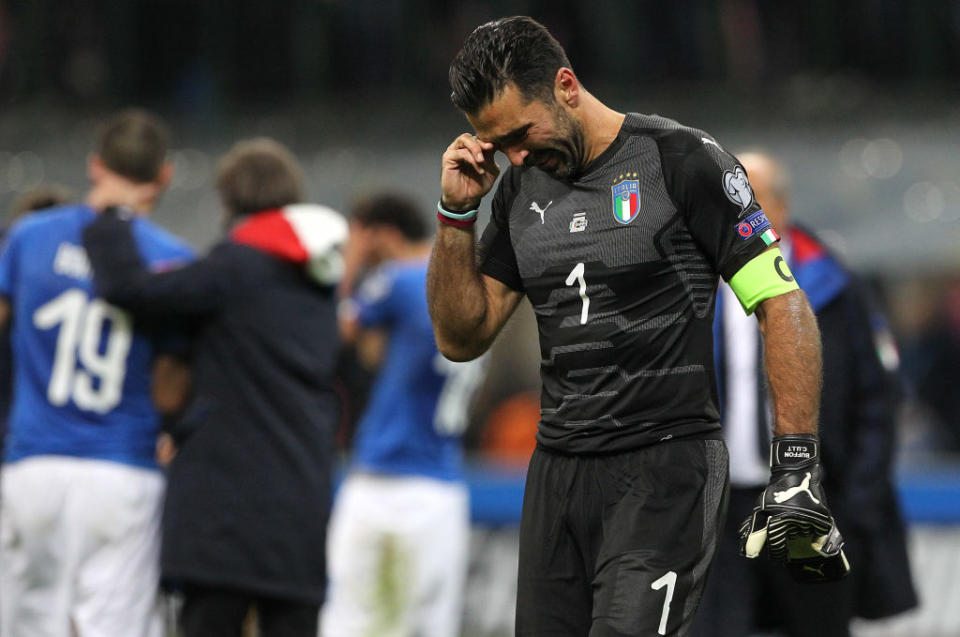 A San Siro si doveva vincere si dovevano segnare due gol dopo l’1-0 con cui gli svedesi si erano imposti all’andata. Ma L’Italia in 180 minuti di gioco non è riuscita a segnare neanche un gol. (Getty)