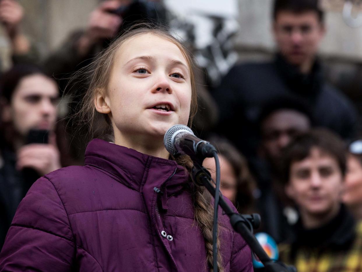 Fox News has come under fire multiple times for its personal criticisms of Greta Thunberg (Getty)