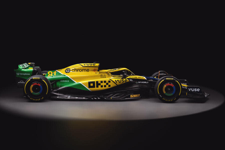 McLaren MCL38 Senna livery