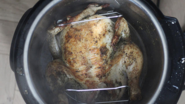 Easy Pressure Cooker Whole Chicken Recipe [+VIDEO] - Dr. Davinah's Eats