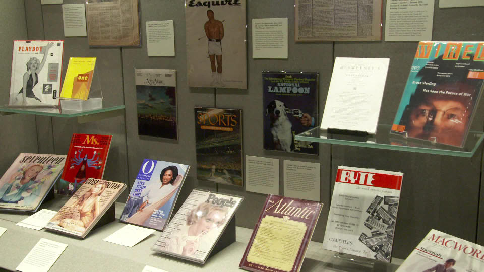 Just a handful from Dr. Steven Lomazow's collection of 83,000 magazines, dating back more than two-and-a-half centuries.  / Credit: CBS News