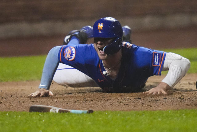 Canha's sacrifice fly after rain delay lifts Mets to 2-1 win over