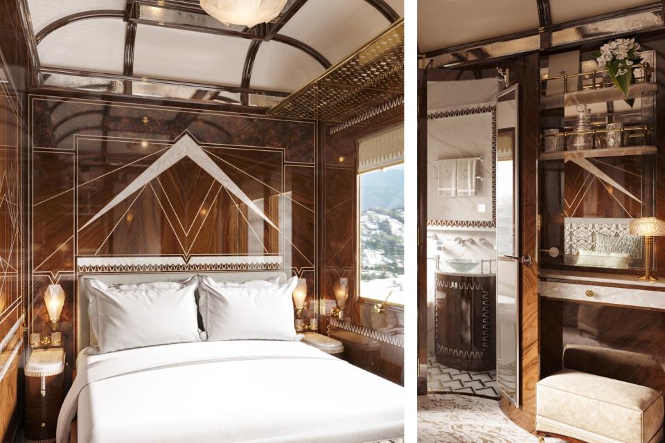 Belmond Venice Simplon Orient-Express train new suite renderings