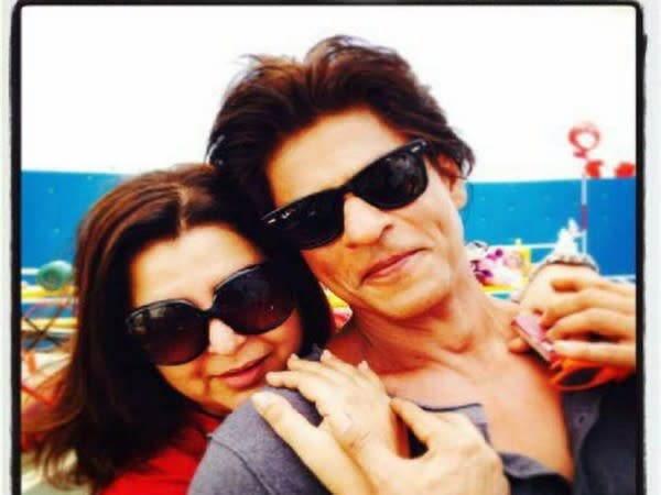 Shah Rukh Khan and Farah Khan (Image source: Instagram)