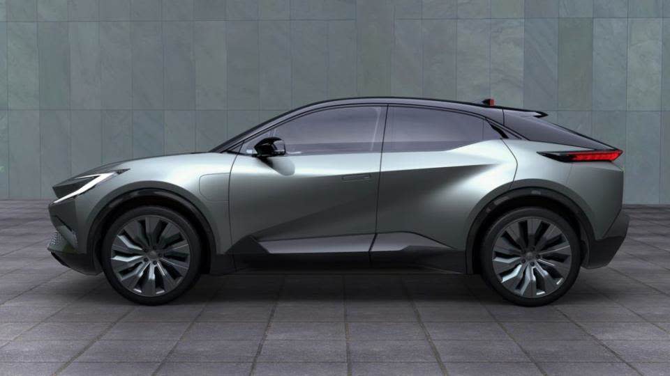 bZ Compact SUV概念車示意圖。圖片來源：Toyota