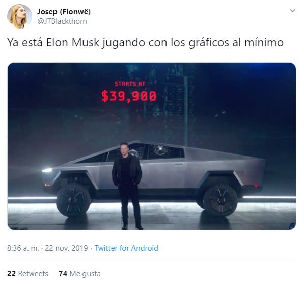 Las redes se burlan del Cybertruck de Tesla y le sacan comparaciones