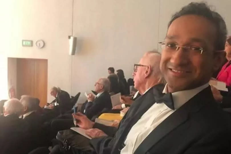 Mr Golombek paid tribute to Prof Patel, saying: "The mutual love between Amit and all those who knew him has been palpable in court throughout these proceedings. He was clearly a brilliant man whose legacy will go beyond his academic and professional achievements" -Credit:Family handout