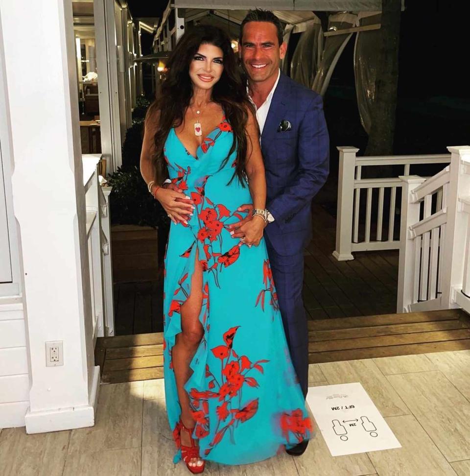 <p><strong>Location:</strong> Bahamas</p> <p>"You are today & all of my tomorrows," Teresa Giudice captioned <a href="https://www.instagram.com/p/CNV63OVFzXE/" rel="nofollow noopener" target="_blank" data-ylk="slk:this snap;elm:context_link;itc:0;sec:content-canvas" class="link ">this snap</a> from her trip to the Bahamas with boyfriend Louie Ruelas. The love birds stayed at <a href="https://www.fourseasons.com/oceanclub/" rel="nofollow noopener" target="_blank" data-ylk="slk:The Ocean Club;elm:context_link;itc:0;sec:content-canvas" class="link ">The Ocean Club</a>, a Four Seasons resort on Paradise Island with five miles of white-sand beaches.</p>