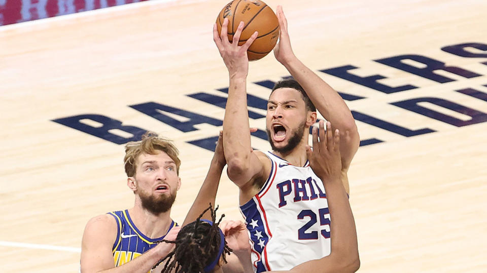 Ben Simmons is reportedly coming around to re-joining the 76ers, but it remains to be seen how tenable the partnership with the team will be in the long-term. (Photo by Andy Lyons/Getty Images)