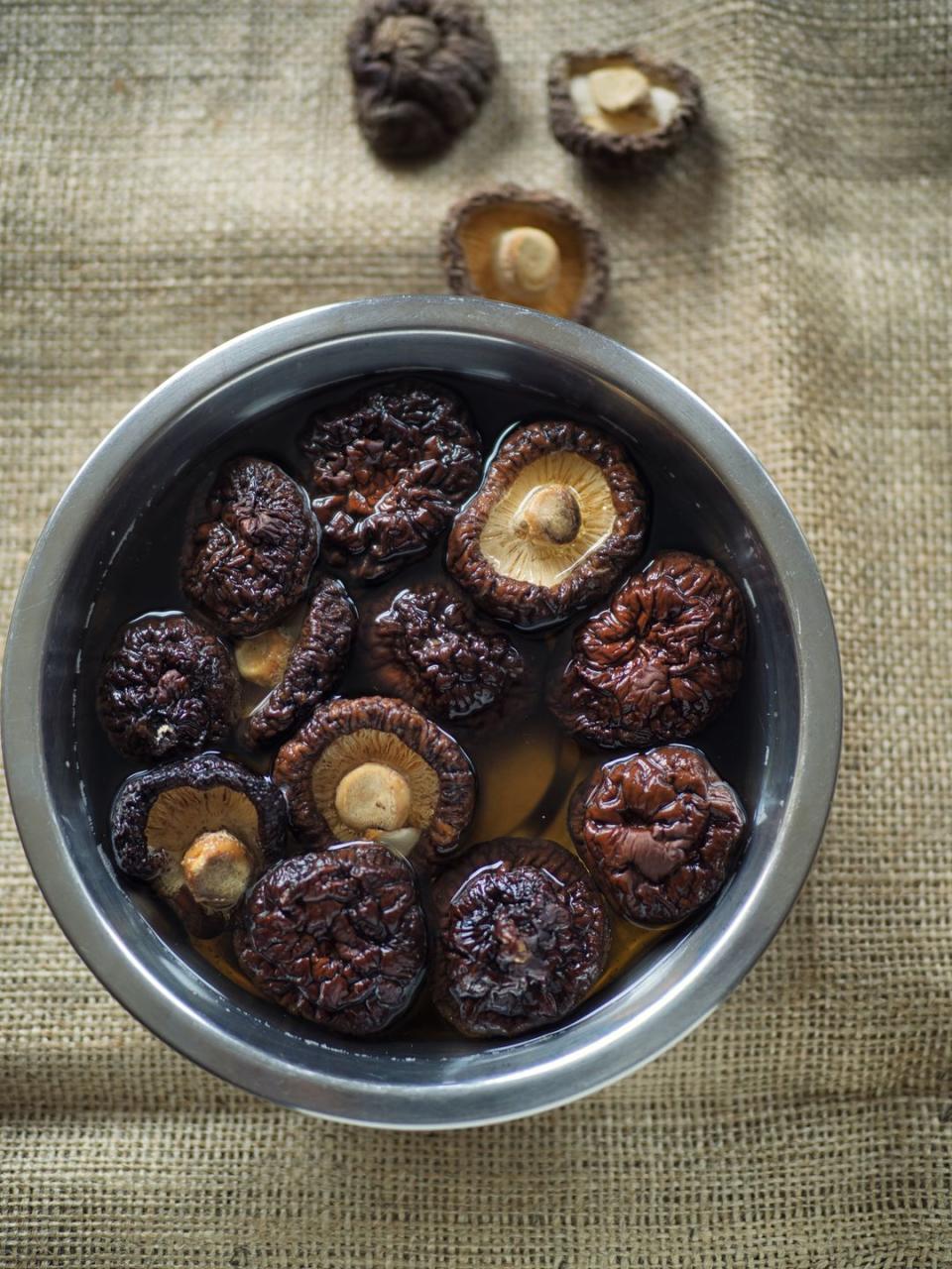 6) Braised Shiitake Mushrooms