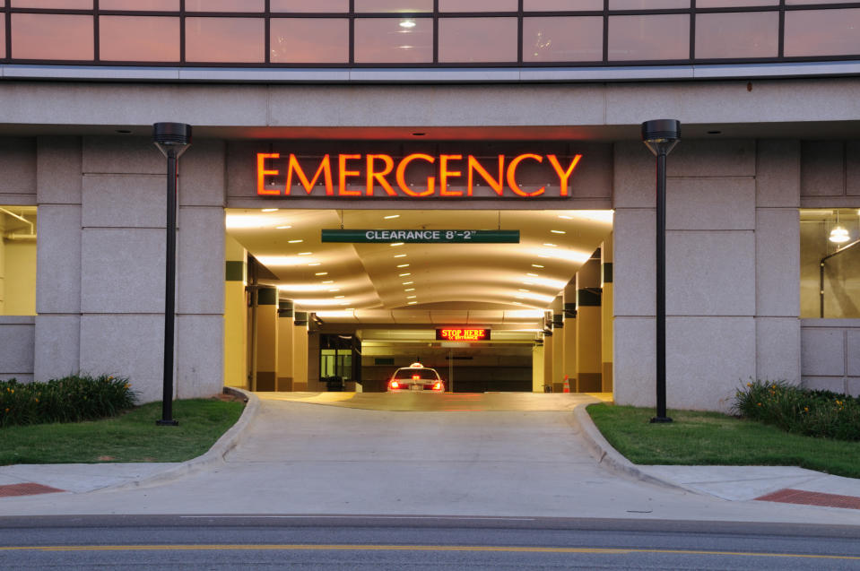 An Emergency Room entrance