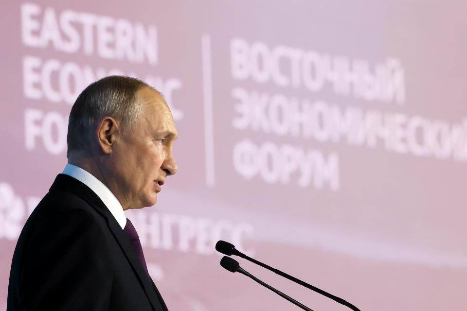 Russia Eastern Economic Forum Putin (Sputnik)