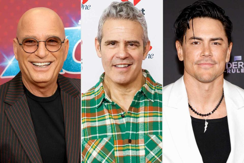 <p>Frazer Harrison/Getty; Taylor Hill/FilmMagic; River Callaway/Variety via Getty</p> From left: Howie Mandel, Andy Cohen and Tom Sandoval