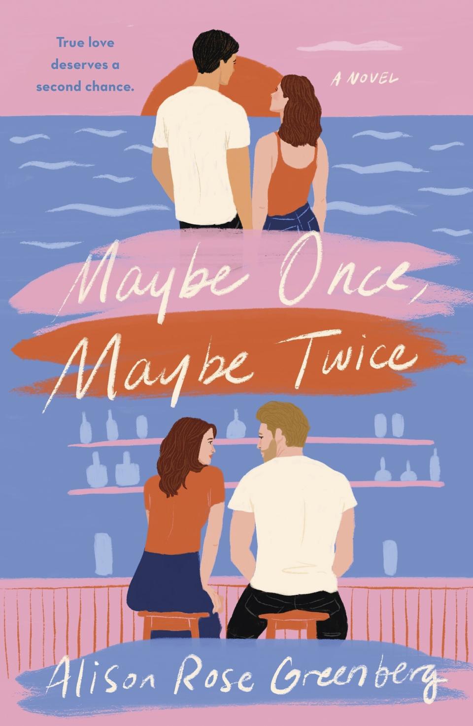 This cover image released by St. Martin's Press shows "Maybe Once, Maybe Twice" by Alison Rose Greenberg. (St. Martin's Press via AP)