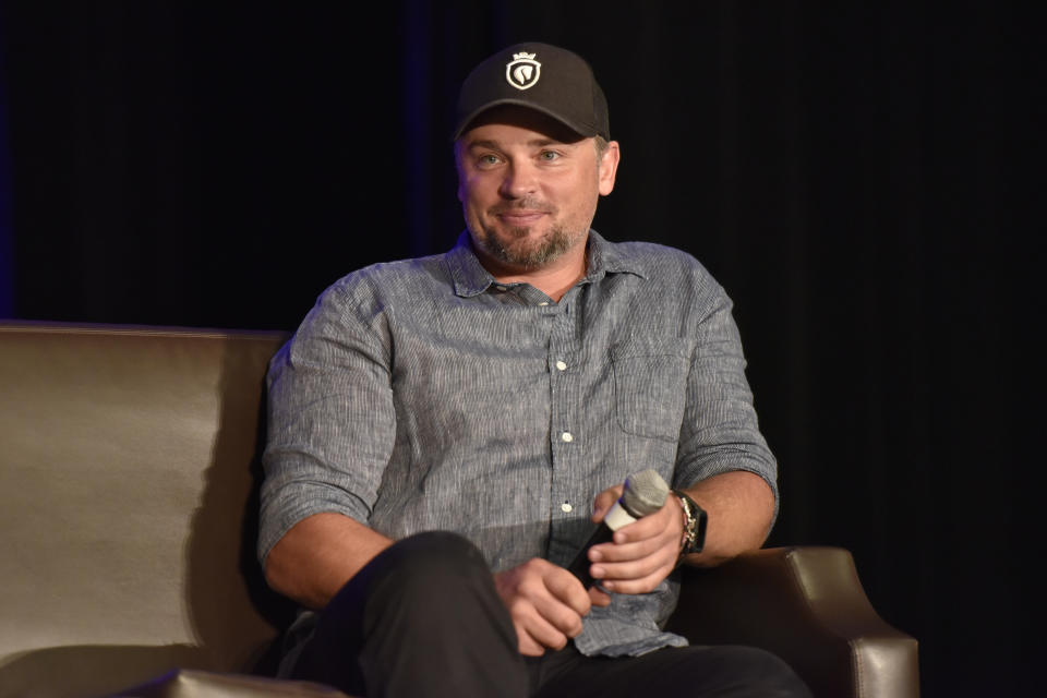 Tom Welling at Wizard World Comic-Con on Sunday, Aug 26, 2018, in Rosemont, IL. (Photo by Rob Grabowski/Invision/AP)