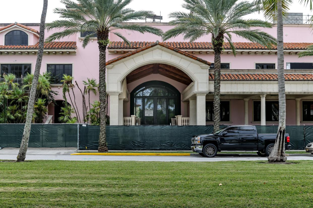 The owner who in 2019 bought the Palm House hotel project at 160 Royal Palm Way in Palm Beach is renovating the property.