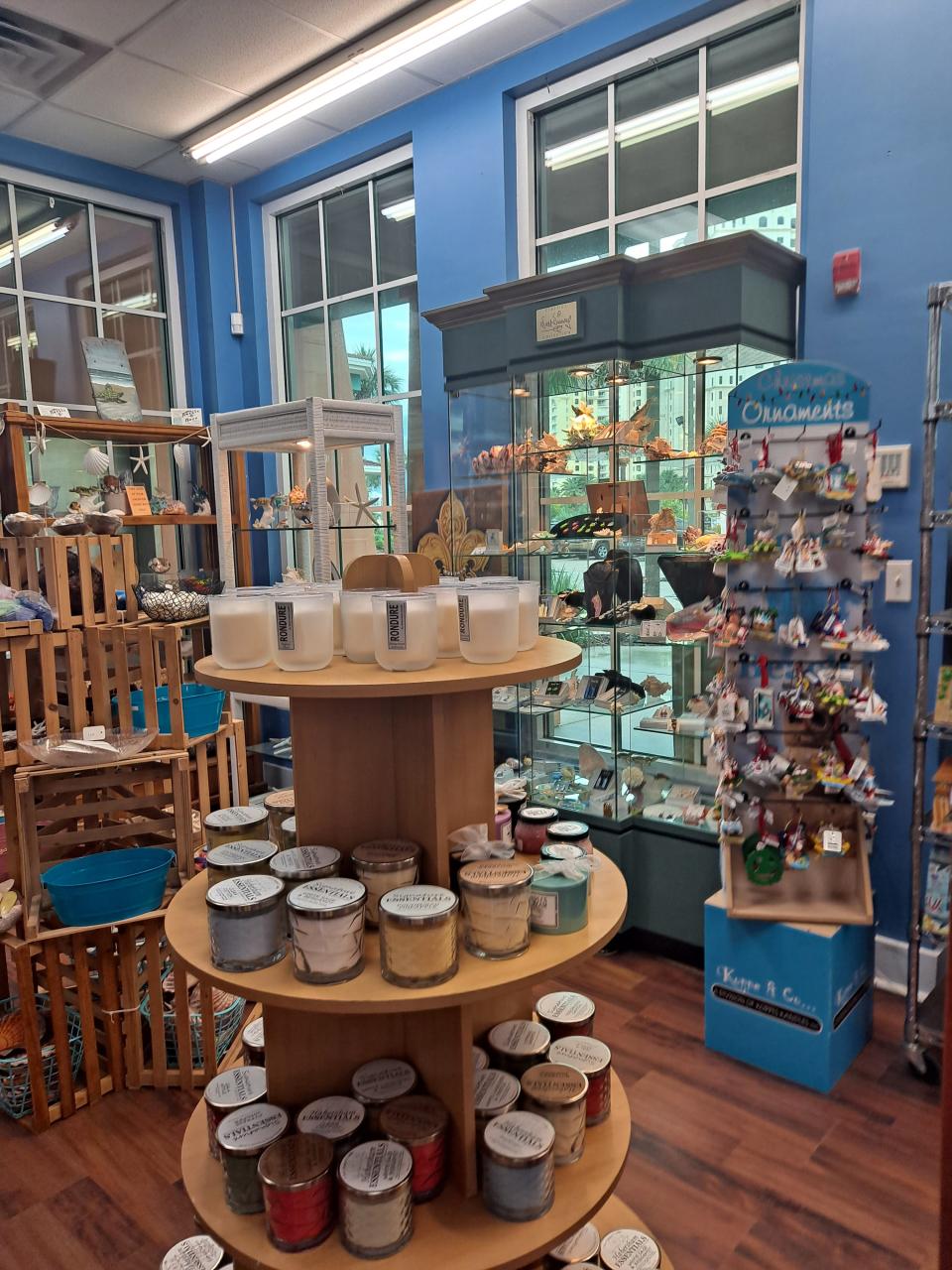 Perdido Key Souvenirs and More, located directly below the JellyFish Bar at 13700 Perdido Key Drive, recently added a host of new merchandise from local vendors and craftsmen, including handmade soaps, candles and custom-made sterling silver jewelry.