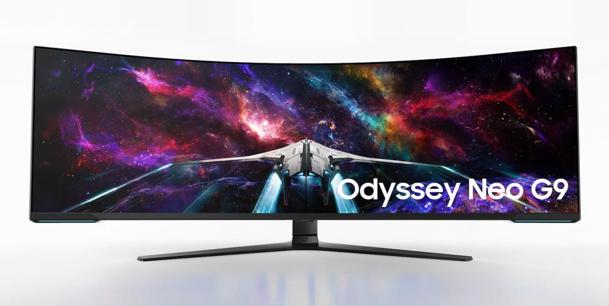 Samsung's latest gaming monitors include an 8K, 57-inch ultra-wide display - engadget.com