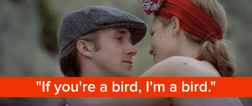 man says &quot;if you're a bird, I'm a bird&quot;