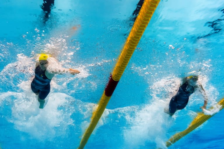 British newspaper The Times cited a witness who testified that "pills and medicines" were available by the side of the pool during one swimming competition in Moscow