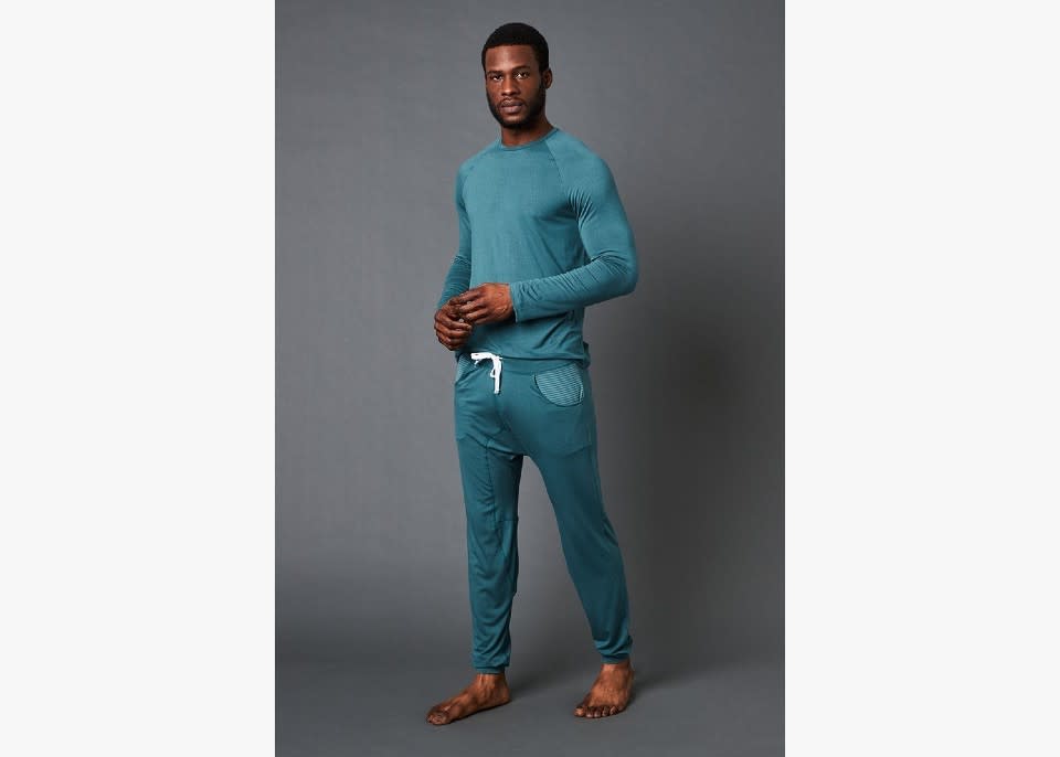 Long Sleeve Shirt + Lounge Pant. (Image via This Is J)