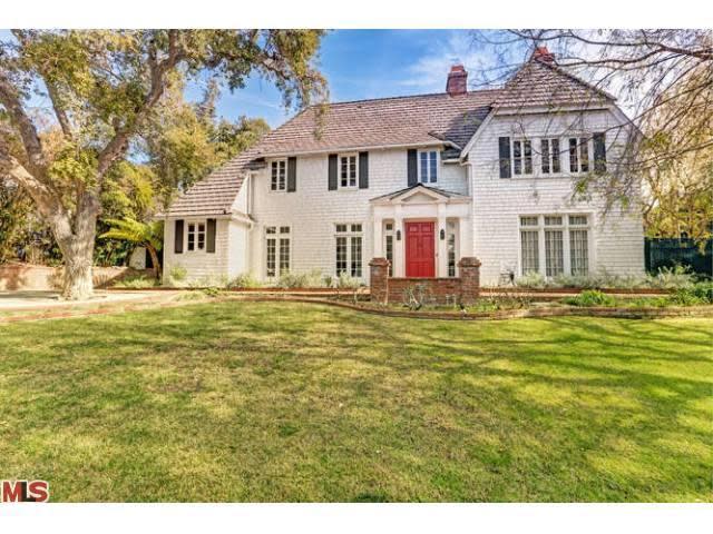 The exterior of the home used as a set in "Entourage" and "The Adventures of Ozzie and Harriet"