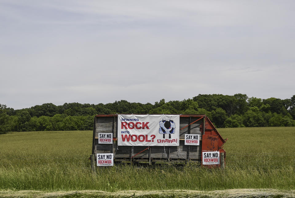 The proposed construction of a manufacturing plant for Rockwool, a Danish insulation company, in northeastern West Virginia has drawn protests and opposition from local residents, who in 2019 voted out two members of the state Legislature who supported the project. (Photo: (Photo by Ricky Carioti/The Washington Post via Getty Images))