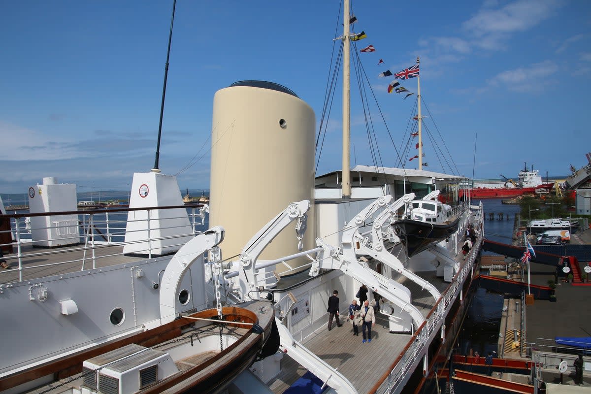 Royal Yacht Britannia, Edinburgh (Getty Images)