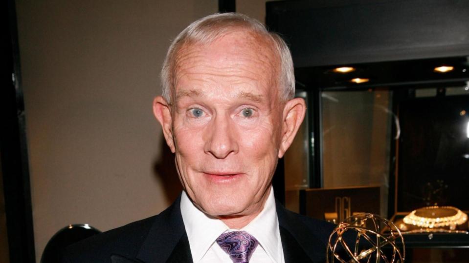 PHOTO: Comedian Tommy Smothers attends the Presenters Gift Lounge celebrating the 60th Primetime Emmy Awards at the Nokia Theatre on September 21, 2008 in Los Angeles. (Michael Bezjian/WireImage/Getty Images)