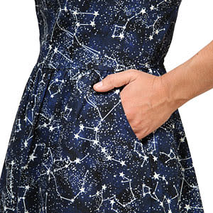 star dress pocket