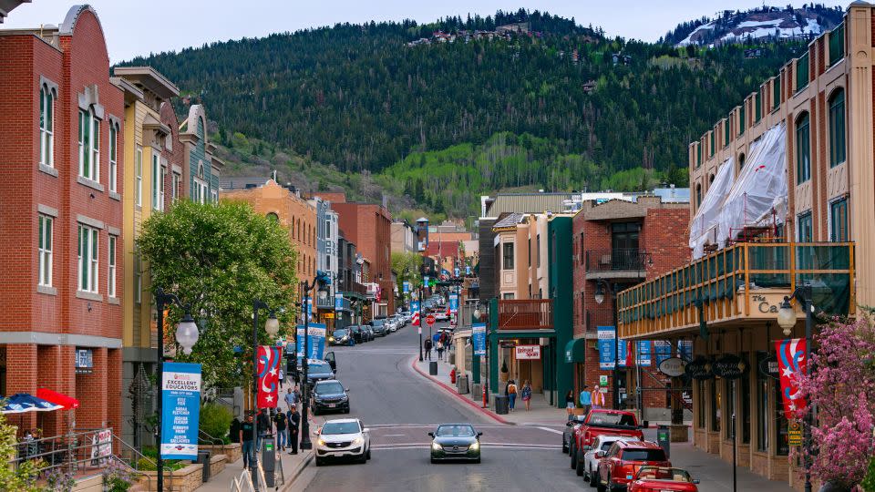 Park City Main Street Historic District on May 29, 2021, in Park City, Utah. - AaronP/Bauer-Griffin/GC Images/Getty Images