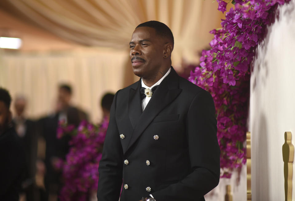 Colman Domingo llega a los Oscar el domingo 10 de marzo de 2024, en el Teatro Dolby en Los Ángeles. (Foto Richard Shotwell/Invision/AP)