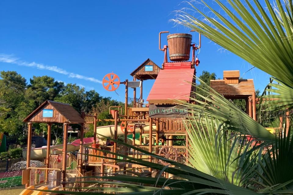 The bucket of doom at Eurocamp's La Rive resort in France - our writer's idea of hell until she succumbed to its charms