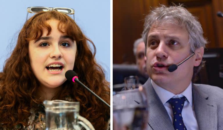 Ofelia Fernánez cruzó a Felipe Miguel durante la presentación de su reporte de gestión, en la legislatura porteña