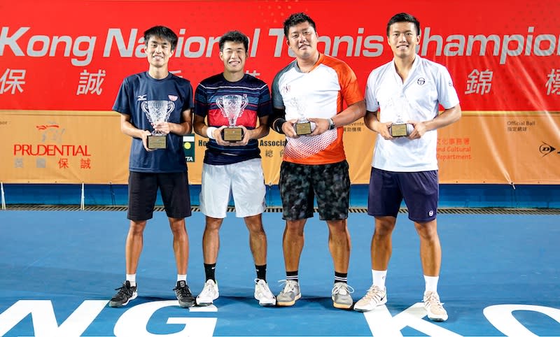 香港網球錦標賽,網球,tennis,楊柏朗,王康傑,黃俊鏗,李欣翰