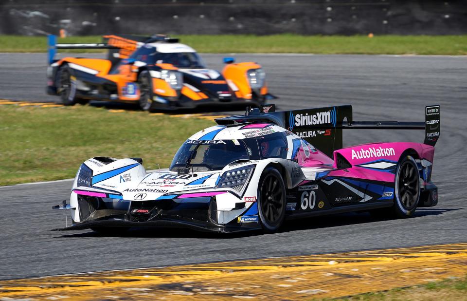 Meyer Shank Racing's new Acura GTP got the feel of Daytona this week during a two-day test for new Rolex 24 prototypes.