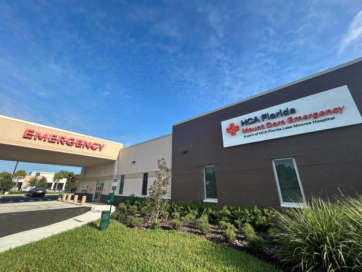 HCA Florida Mount Dora Emergency features around 11,000 square feet of rooms and equipment and is located at 16831 U.S. 441, Eustis.