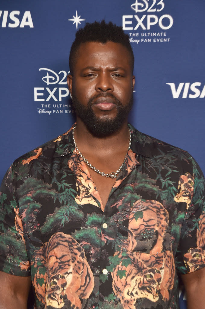 Closeup of Winston Duke