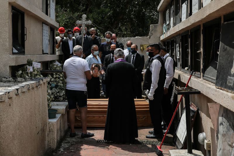 The Wider Image: 'We lost everything:' Grieving Beirut neighbourhood struggles to rebuild