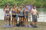 "Kill or be Killed" - The Bikal Tribe gets ready for the reward challenge during the fourth episode of "Survivor: Caramoan - Fans vs. Favorites."