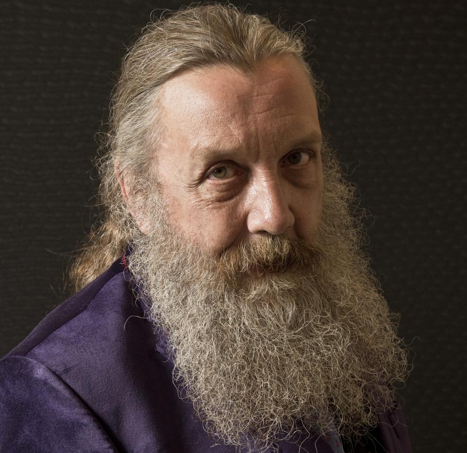 Portrait of English comic book writer Alan Moore