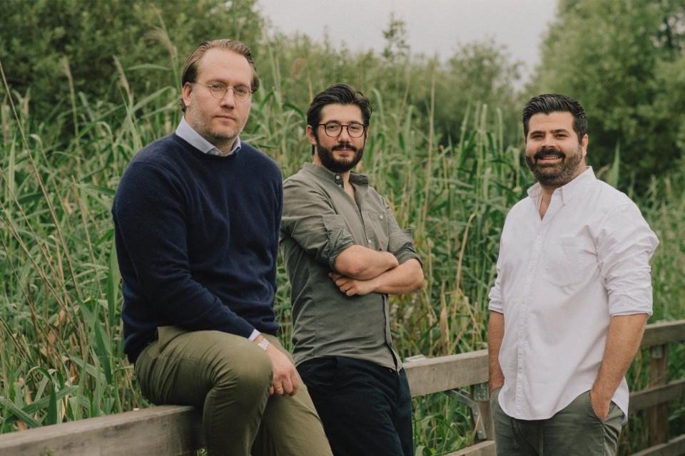 Drei Schulfreunde, drei Gründer: Christopher Eilers, Johann Ahlers und Julian Trautwein (v.l.n.r.).