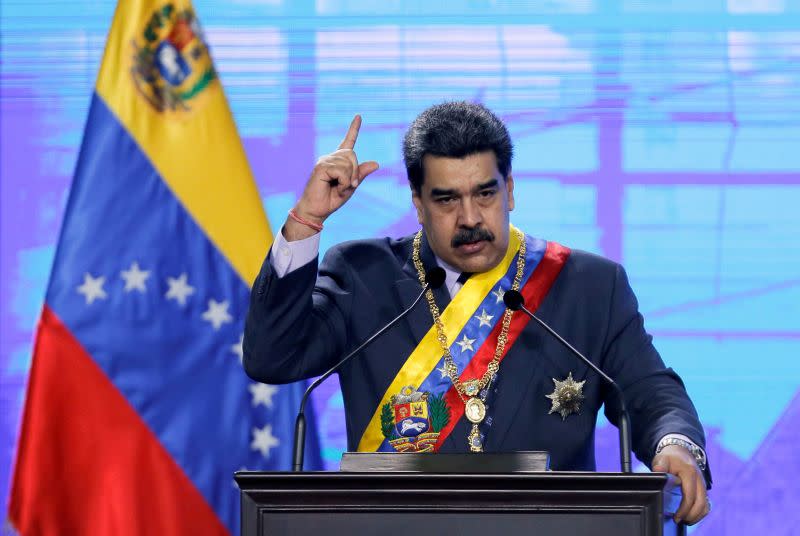 FILE PHOTO: Venezuela's President Nicolas Maduro