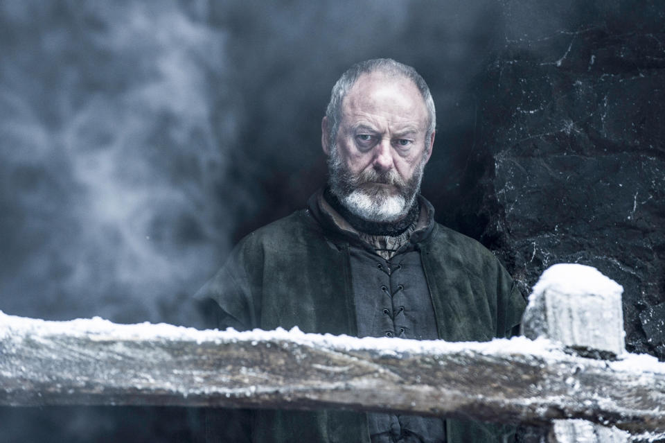 Liam Cunningham as Davos Seaworth in "Game of Thrones"