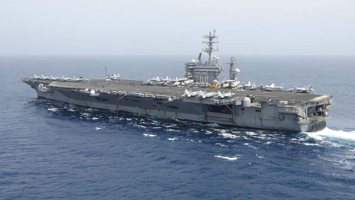 Aircraft carrier USS Nimitz