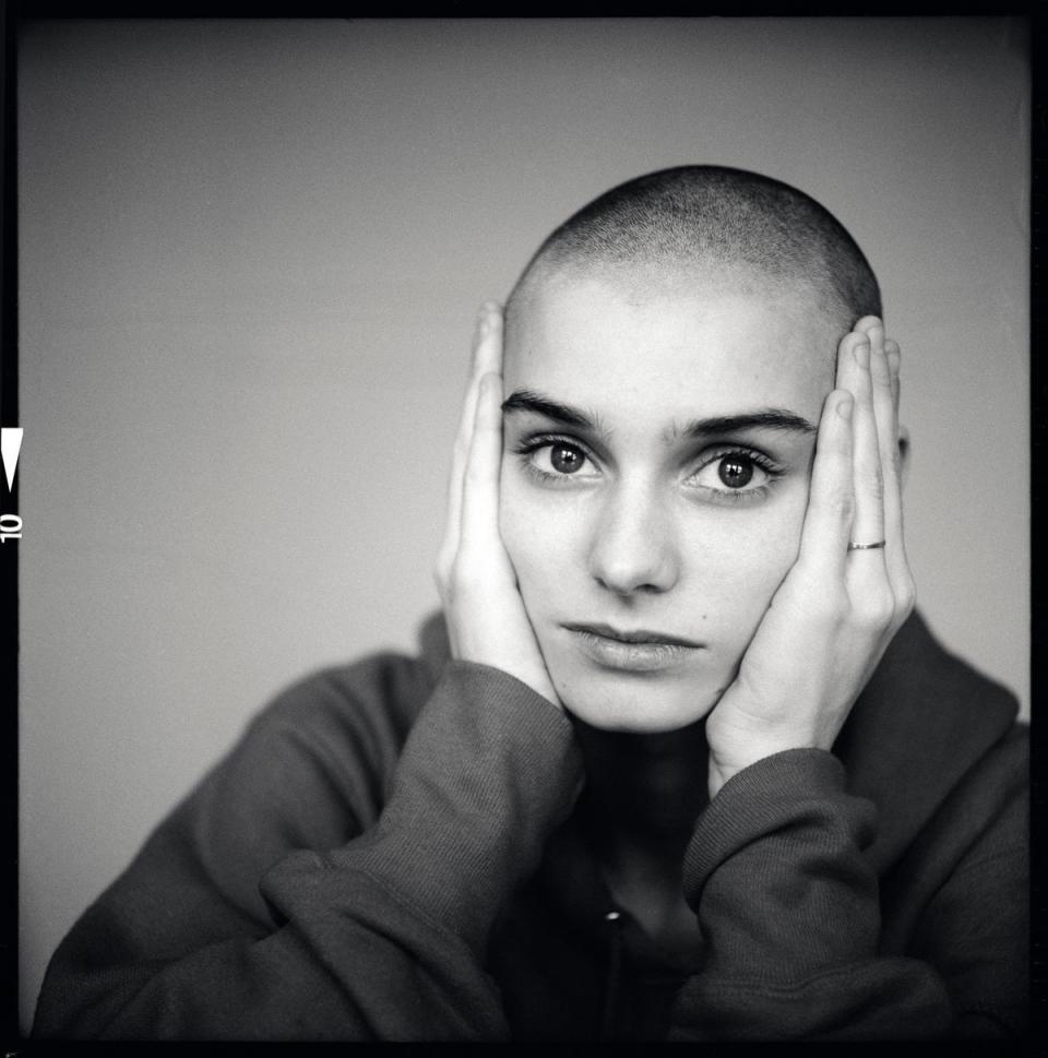 Andrew Catlin’s photo of a 21-year-old Sinead O’Connor (Andrew Catlin)